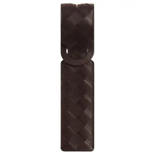 Bottega Veneta Intrecciato Calfskin Bag Accessory Men's Dark Brown