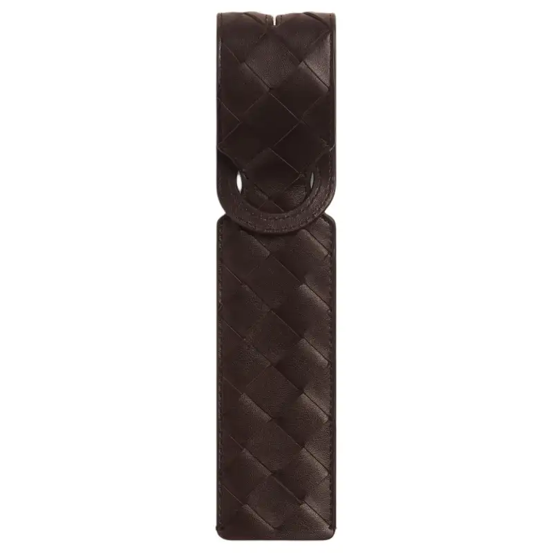 Bottega Veneta Intrecciato Calfskin Bag Accessory Men's Dark Brown