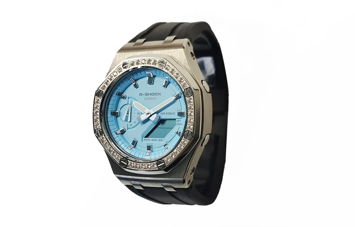 CASIO Custom Collection Watch Gift Box Electronic Movement Fluoroelastomer Strap Watch Men's Watches