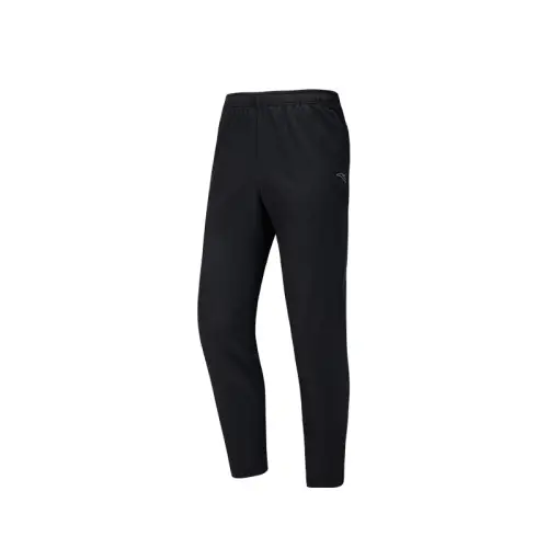 Anta Running Collection Knitted Sweatpants Men's Basic Black