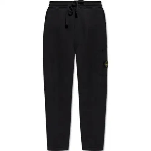 Stone Island organic cotton fleece track pants