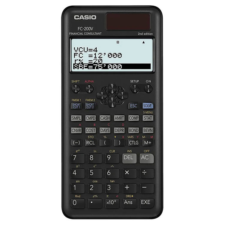 CASIO Casio Casio FC200V2WET Science Calculator