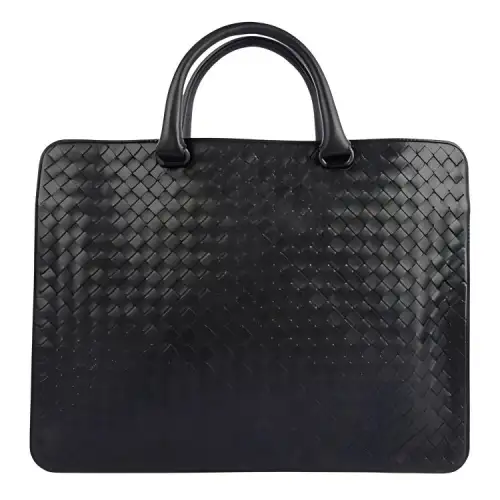 Bottega Veneta Cow Leather One Shoulder Handbag Men's Black