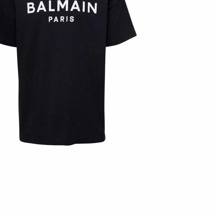 Мужская футболка BALMAIN T (черная) — фото 7