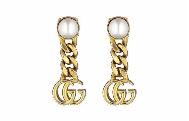 Серьги Gucci (золотые)