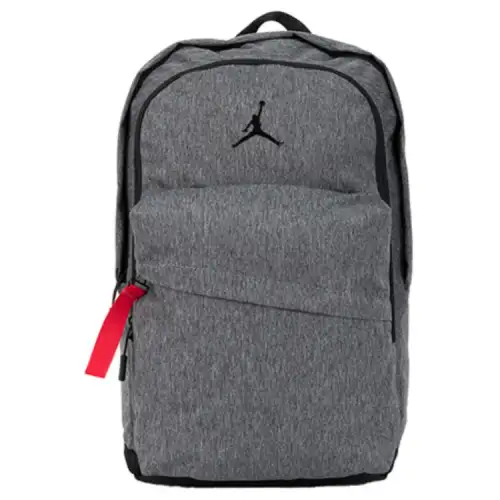 Jordan Polyester Backpack Regular Unisex Gray