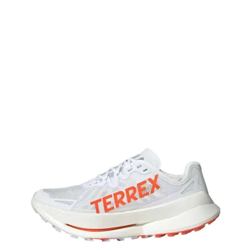 Adidas TERREX AGRAVIC SPEED ULTRA Low top Trail Running Shoes Men's White Orange
