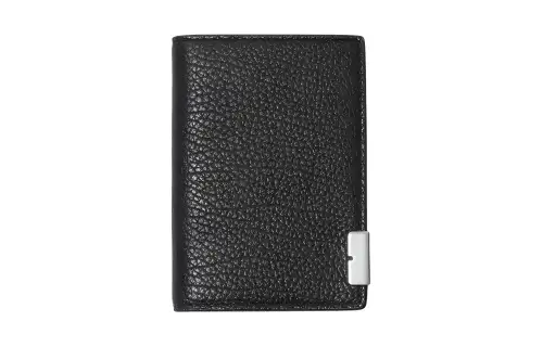 Burberry Calfskin Card Holder Men's Black
