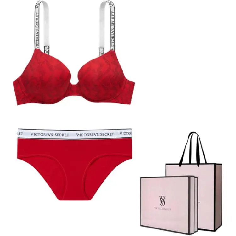 Victoria's Secret Underwear Set Women's Red