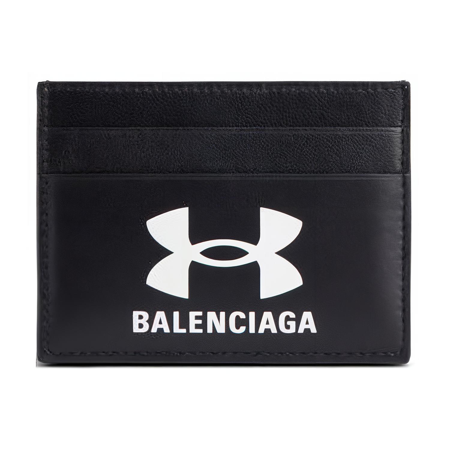 Мужской картхолдер Balenciaga x Under Armour (черный)