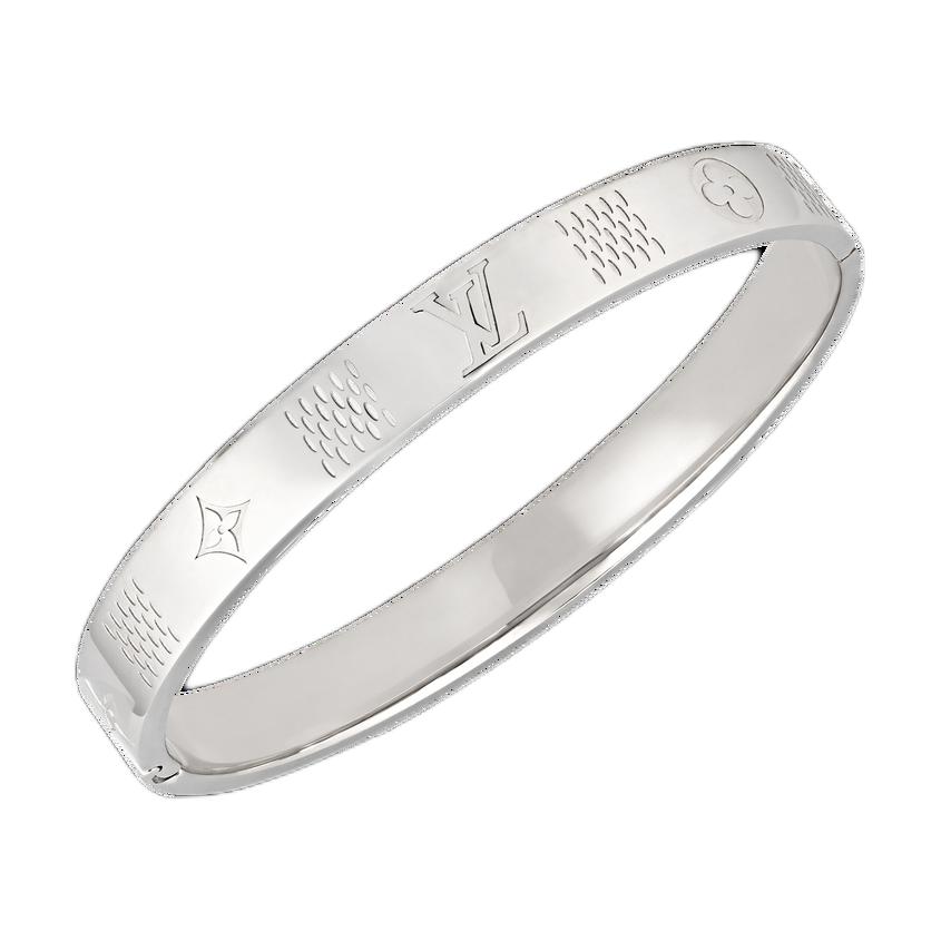 Браслет Louis Vuitton Damier (серебристый)