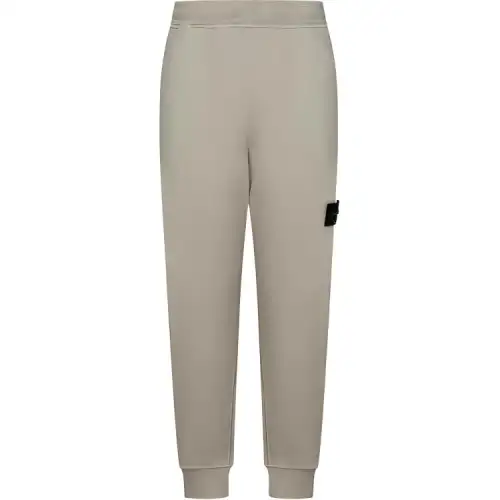 STONE ISLAND Logo Patch Tapered-Leg Sweatpants
