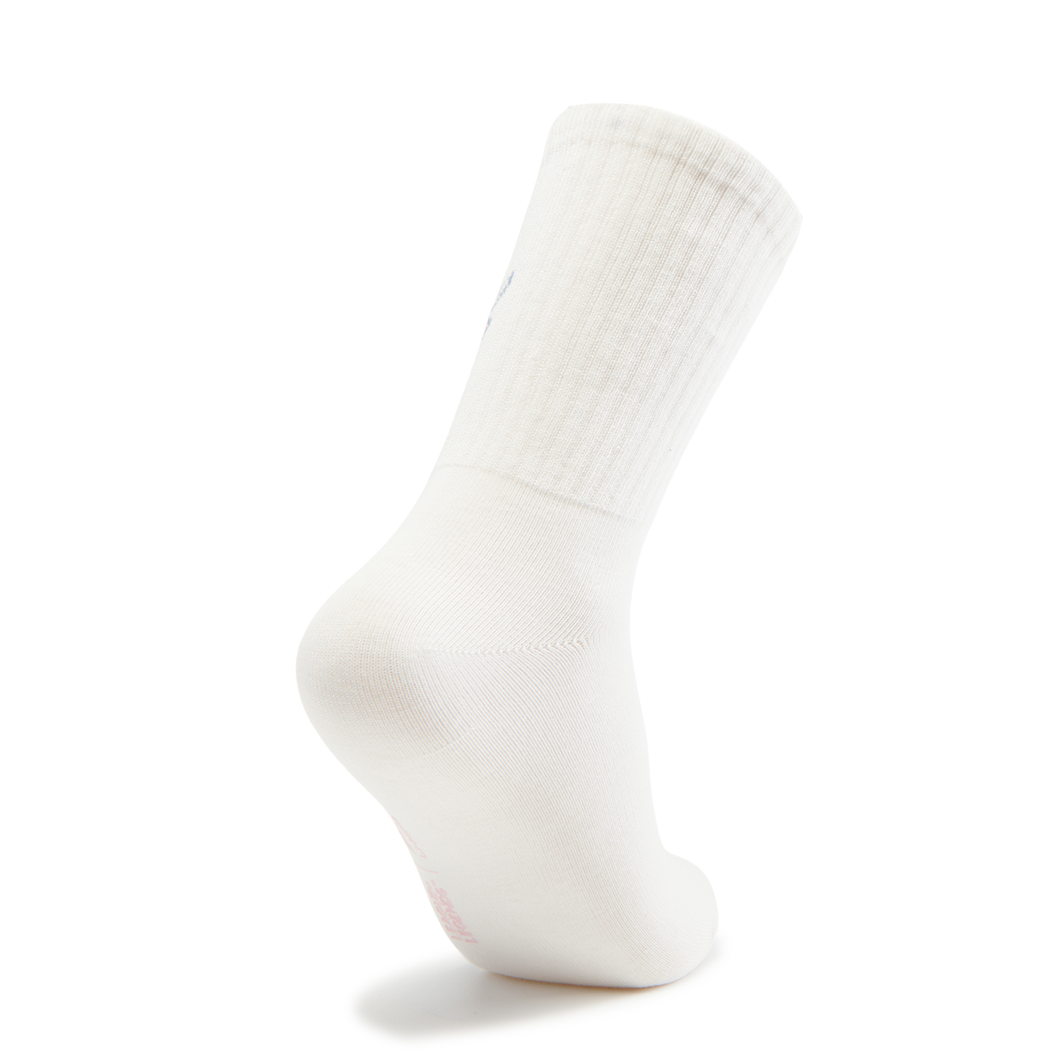 Li Ning Sports Life Collection Crew Socks Unisex 1 Pack White