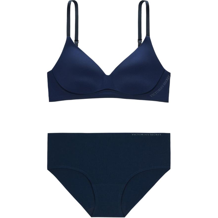 Женский комплект белья Victoria's Secret (синий)