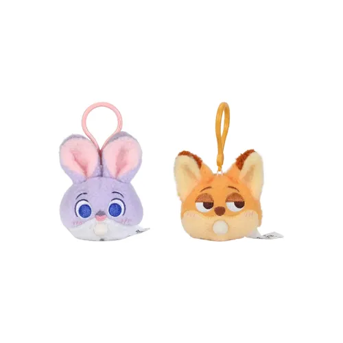 POTDEMIEL Disney, rabbit with animals, teether, cartoon doll, plush pendant, fox, raccoon