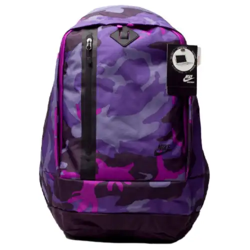Nike Polyester Backpack Regular Men's Purple