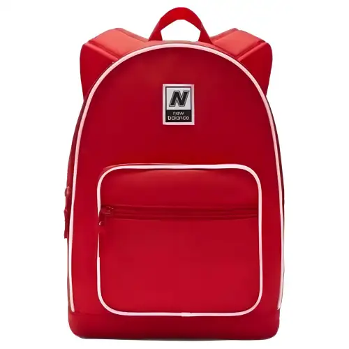 New Balance Zip Closure Polyester Backpack Unisex Pink