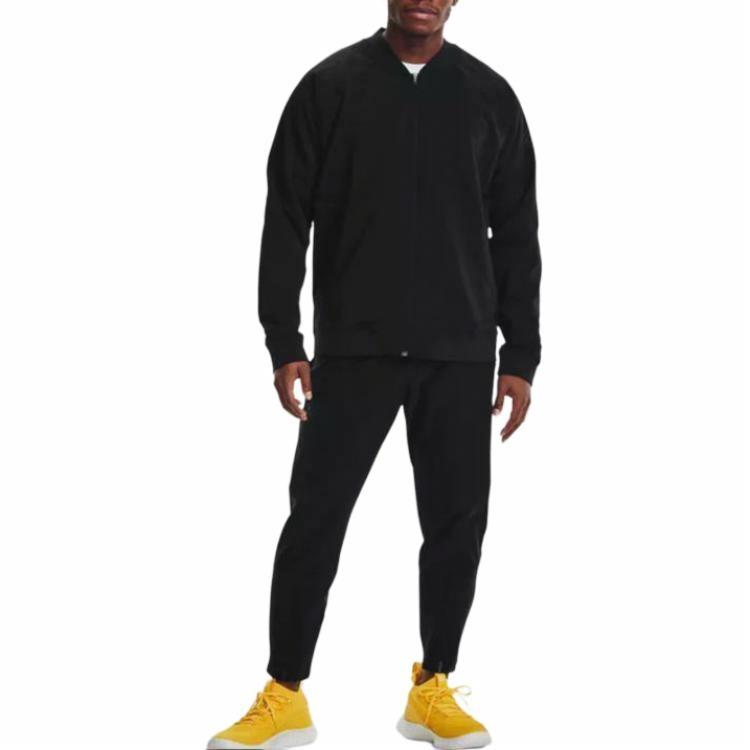 Мужская куртка Under Armour Warmup (черная) — фото 5