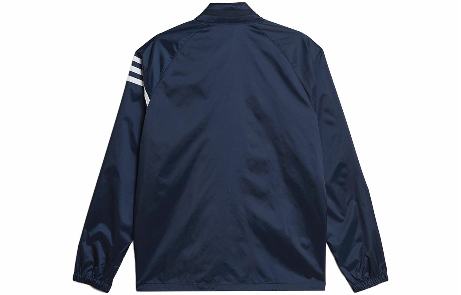Мужская куртка adidas originals (темно-синяя) — фото 2