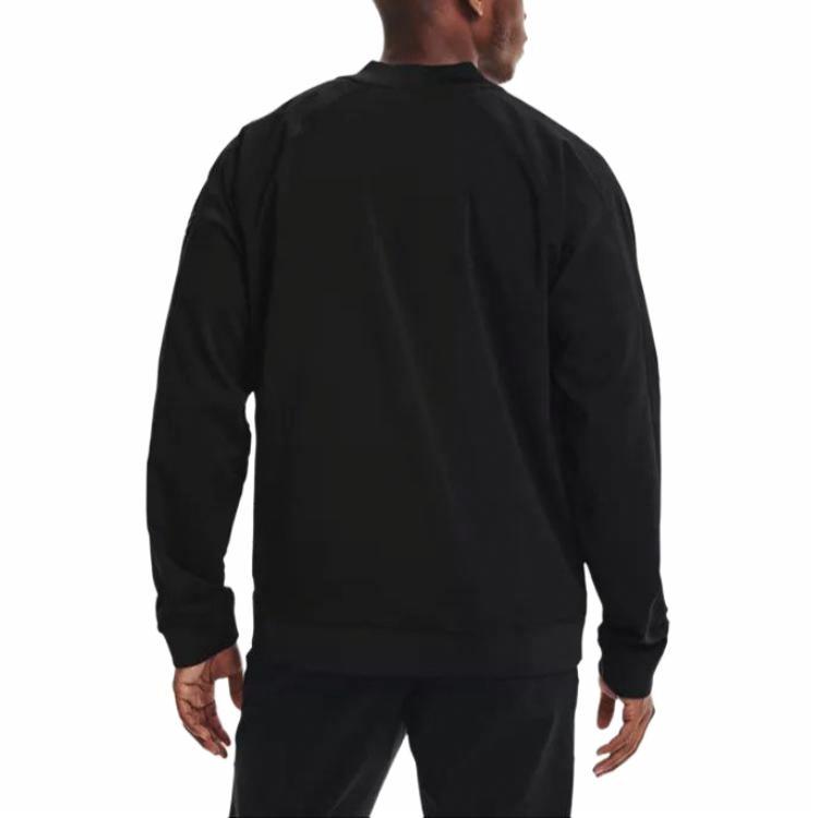 Мужская куртка Under Armour Warmup (черная) — фото 8