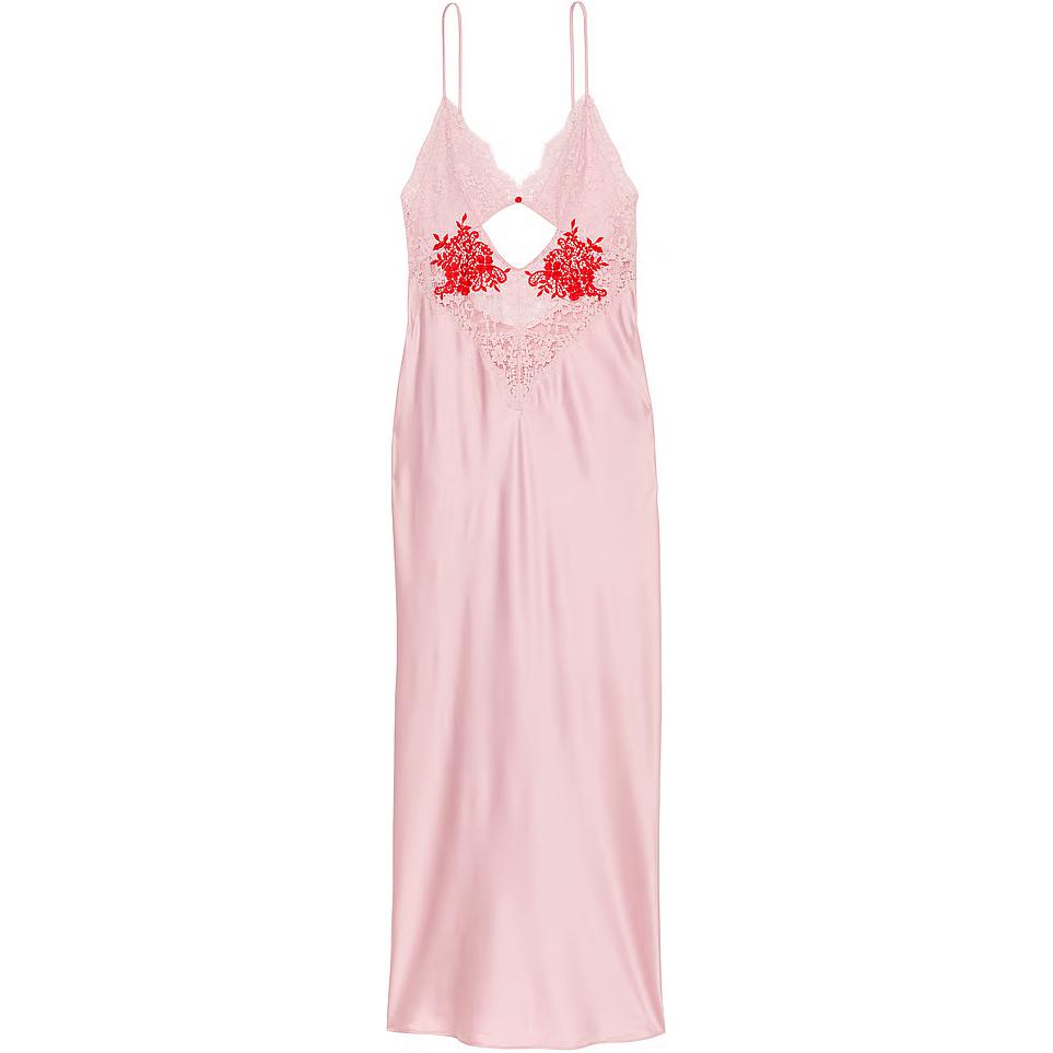 Женская сорочка Victoria's Secret (розовая)