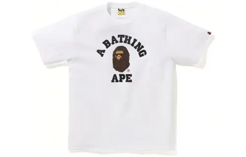 Bape Glass Beads College Tee SS20