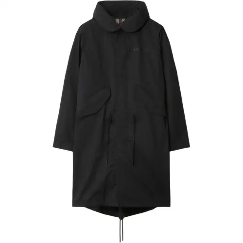 Burberry FW24 Coats Men's Black