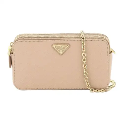 PRADA Gold Fittings Shoulder Bag Women's