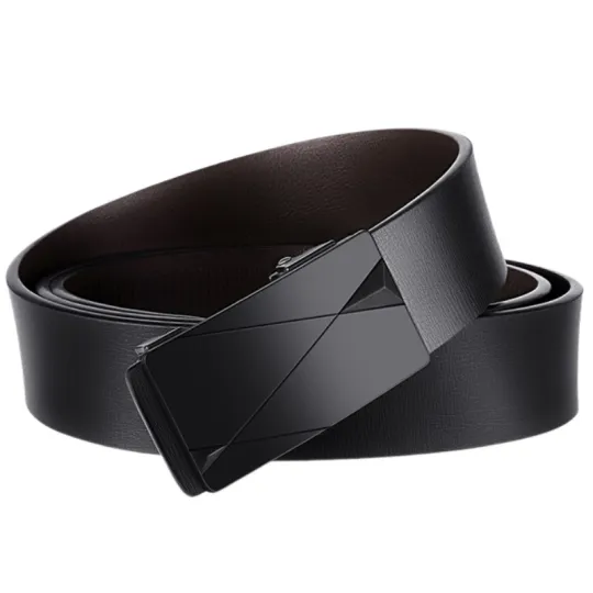 Warrior Alloy Leather Belts Men's 3.3cm