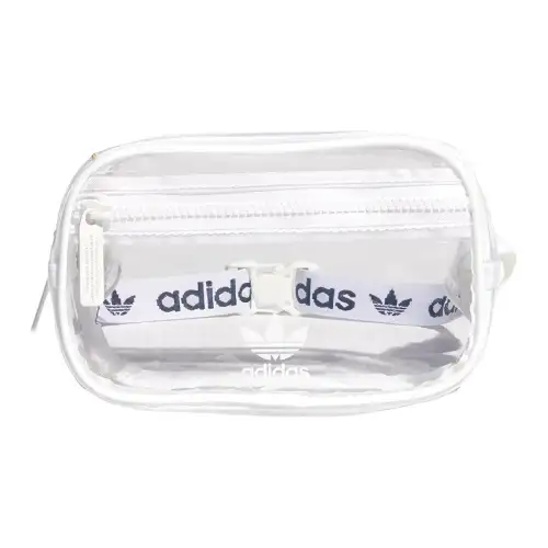 Adidas Originals Polyurethane PU Crossbody Bag, Shoulder Bag Regular Unisex Transparent