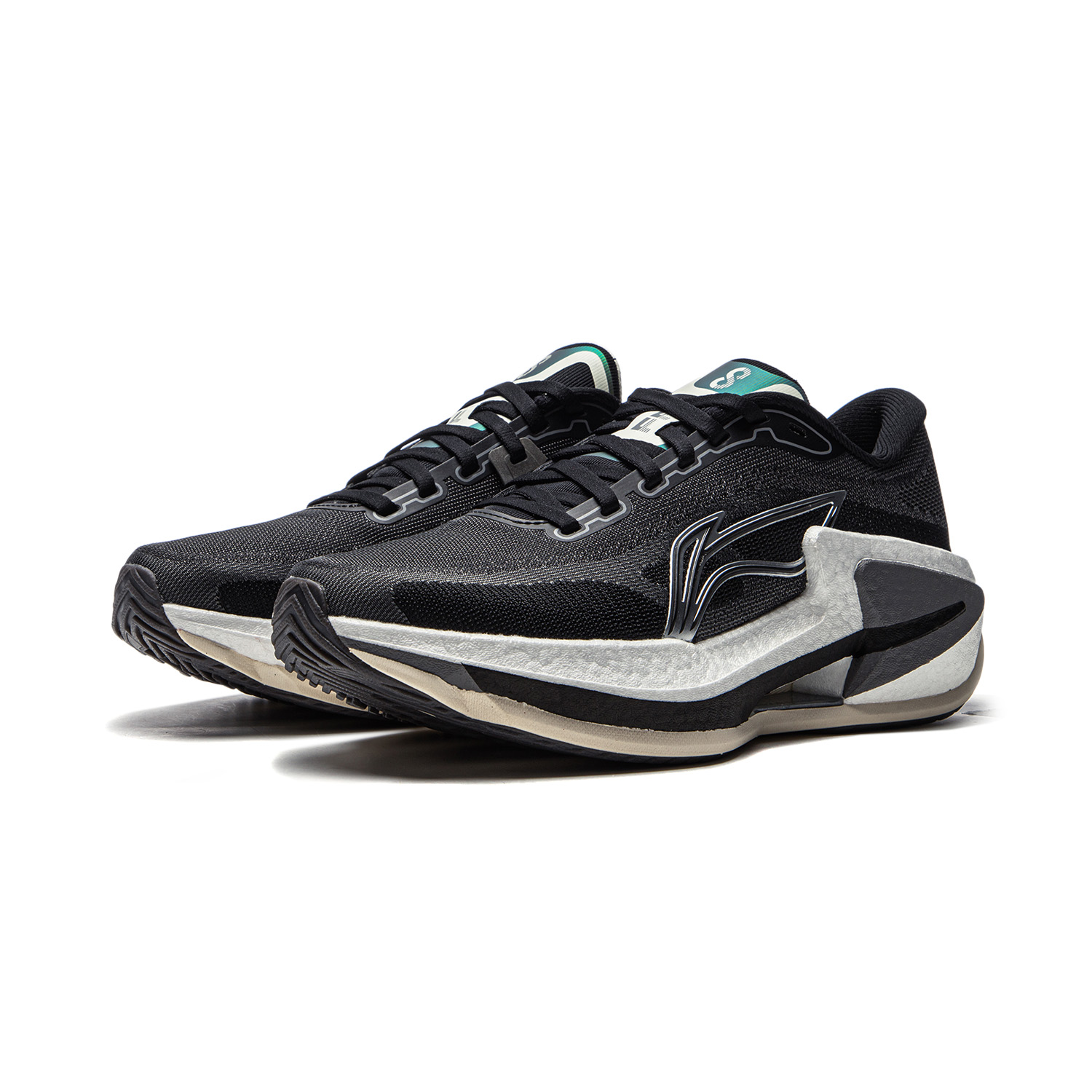 Li Ning Furious Rider 8 Cushioning Slip Resistant Abrasion Resistant Breathable Low top Running Shoes Women’s Black