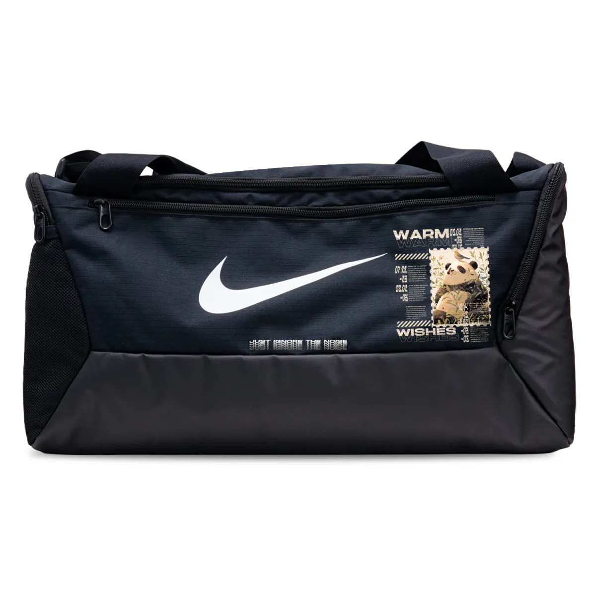 Nike Fabric Basketball Bag Gym Bag Camping Bag Unisex Black