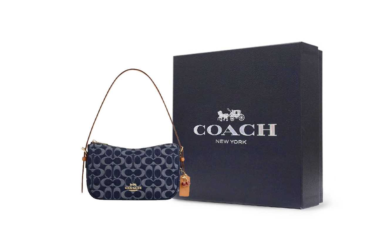 Женская сумка COACH Kailey 23 (синий деним)