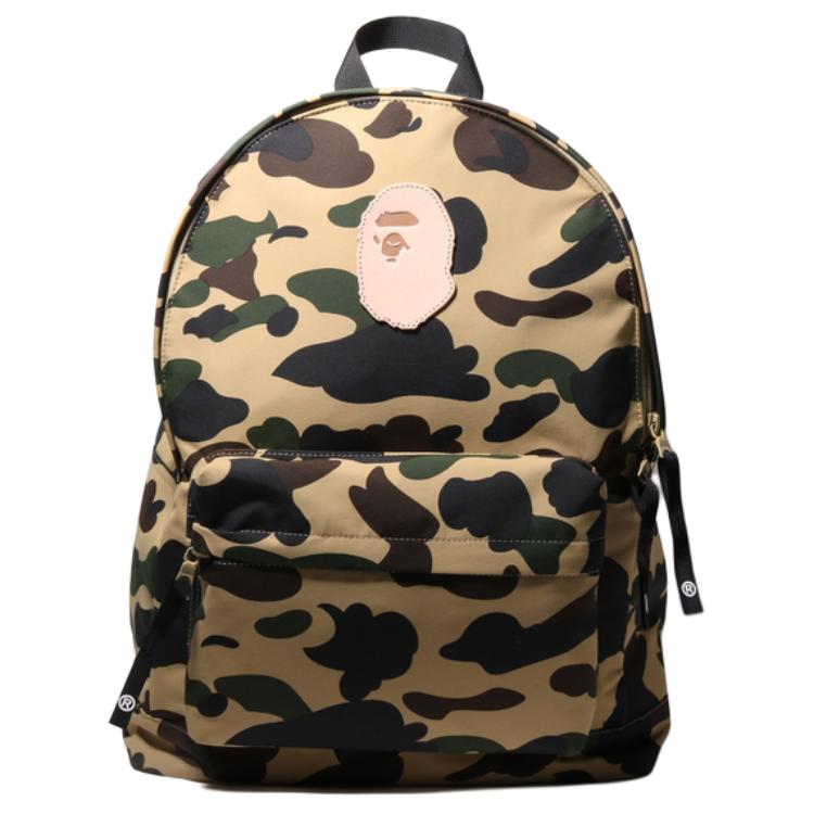 Рюкзак A BATHING APE (желто-зеленый камуфляжный)