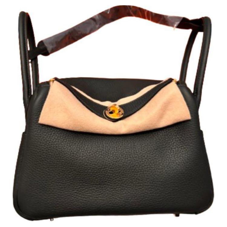 Женская сумка Hermes Lindy 26 (темно-зеленая)