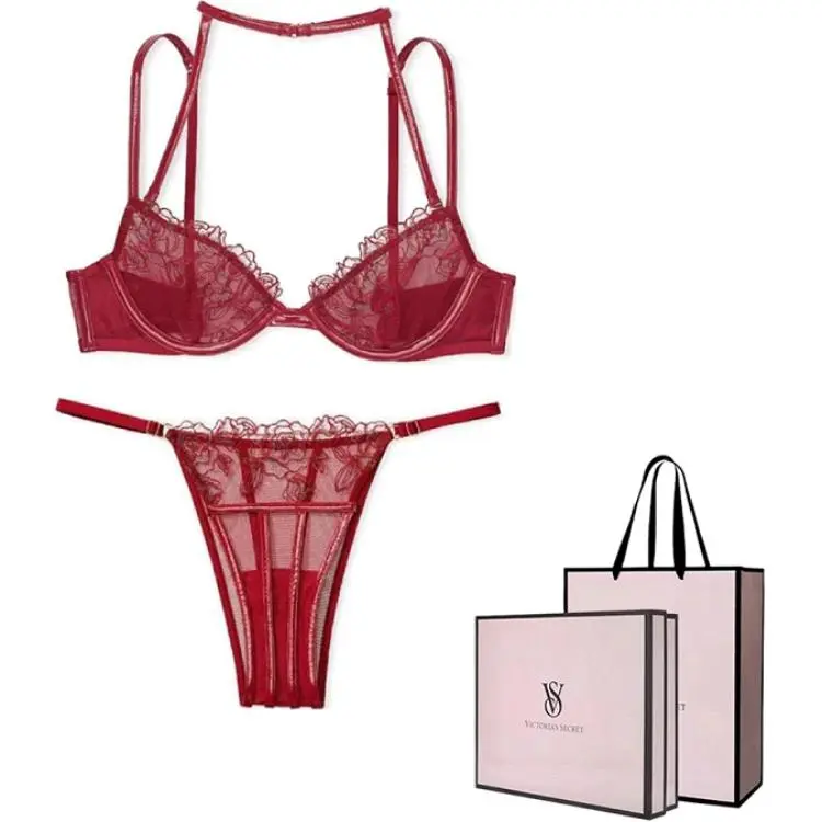 Victoria's Secret Underwear Set Women's Red