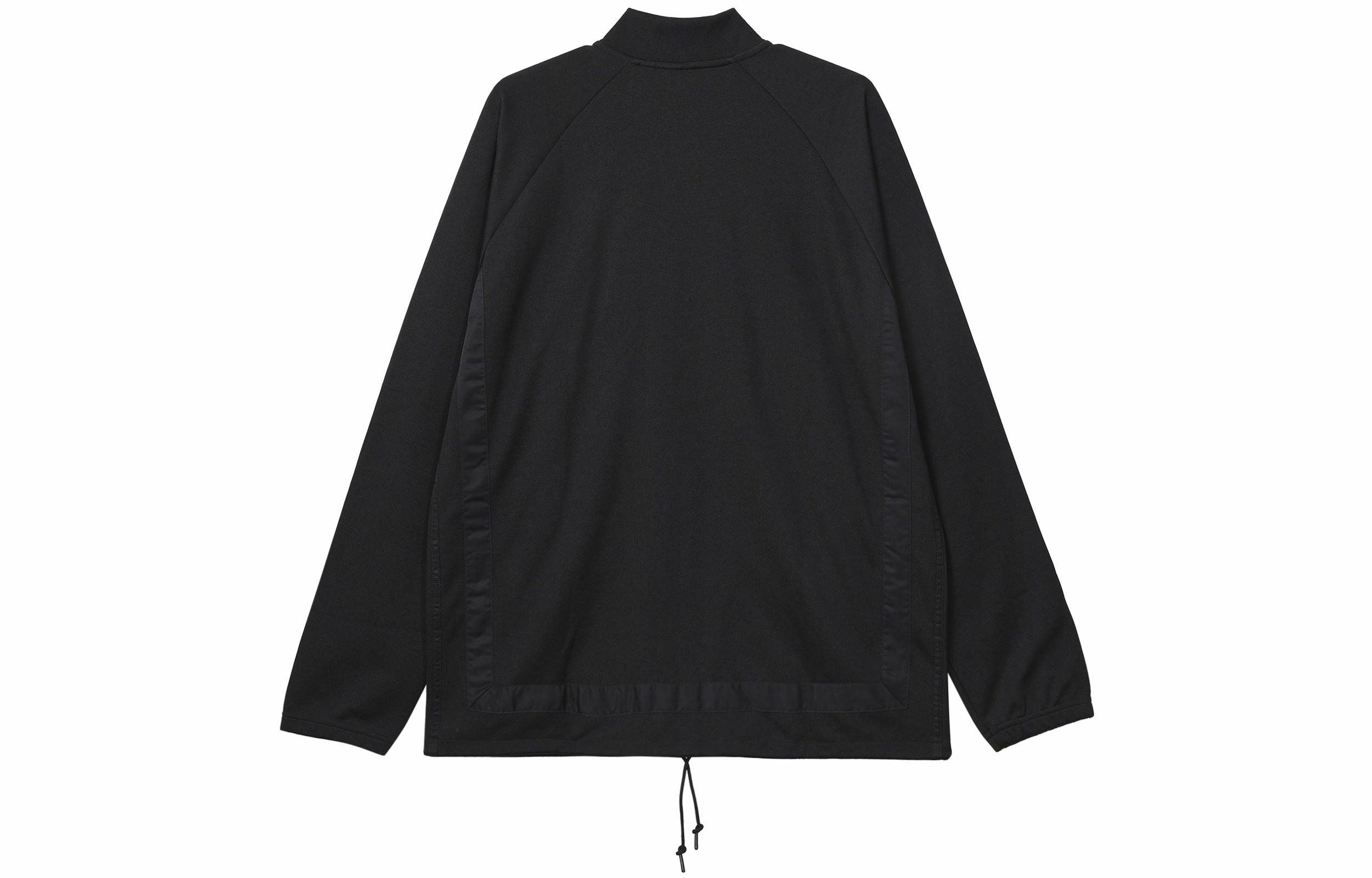 Мужская куртка adidas originals Men's Warmup Track Jacket (черный) — фото 2