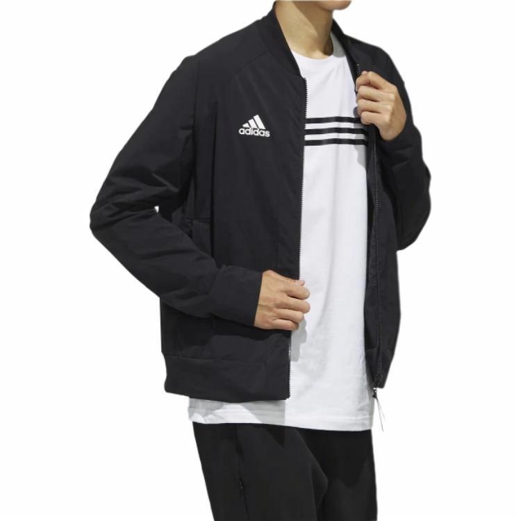 Мужская куртка adidas V Bomber M (черная) — фото 6