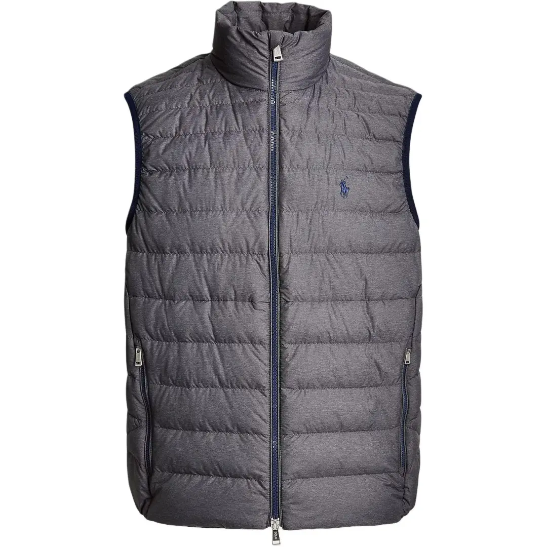 Polo Ralph Lauren Down Vest Men's Gray