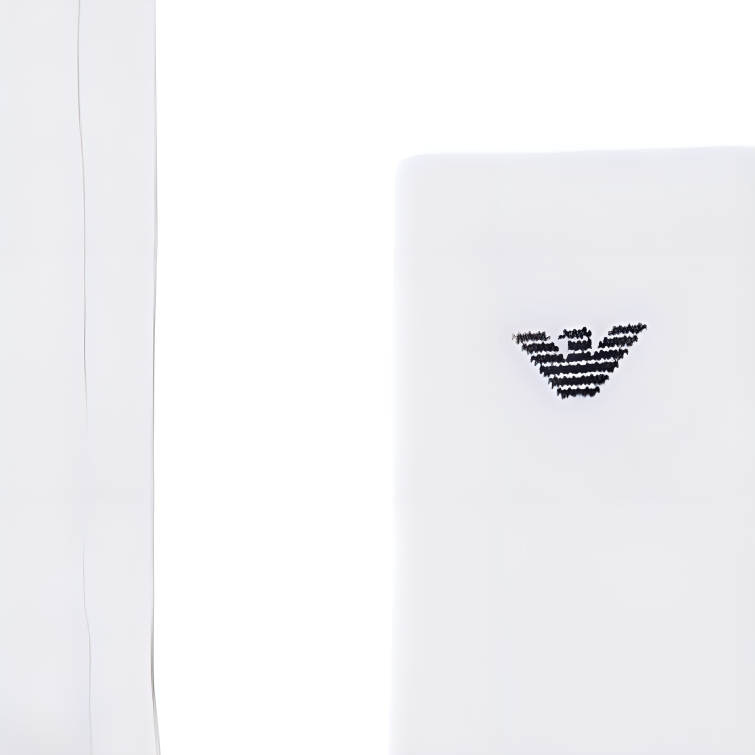 EMPORIO ARMANI SS24 Crew Socks Men's 3 Pack White