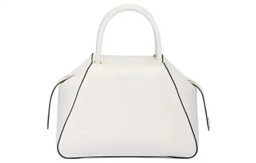 PRADA Leather Shoulder Bag, Crossbody Bag, Handbag Small Women's White