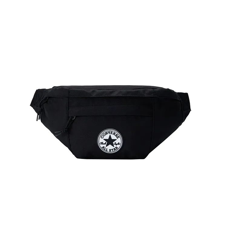 Converse Polyester Crossbody Fanny Pack Unisex Jet Black