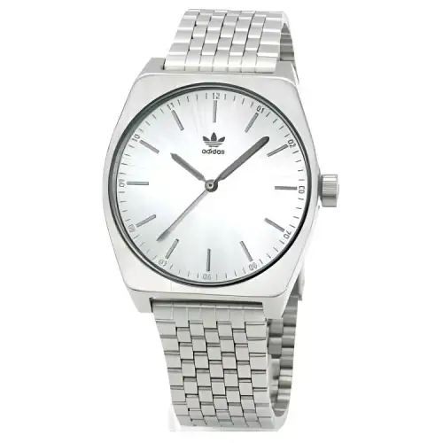 Adidas Originals Wrist Watches Quartz Movement Stainless Steel Strap 41*40mm Silver Dial Unisex