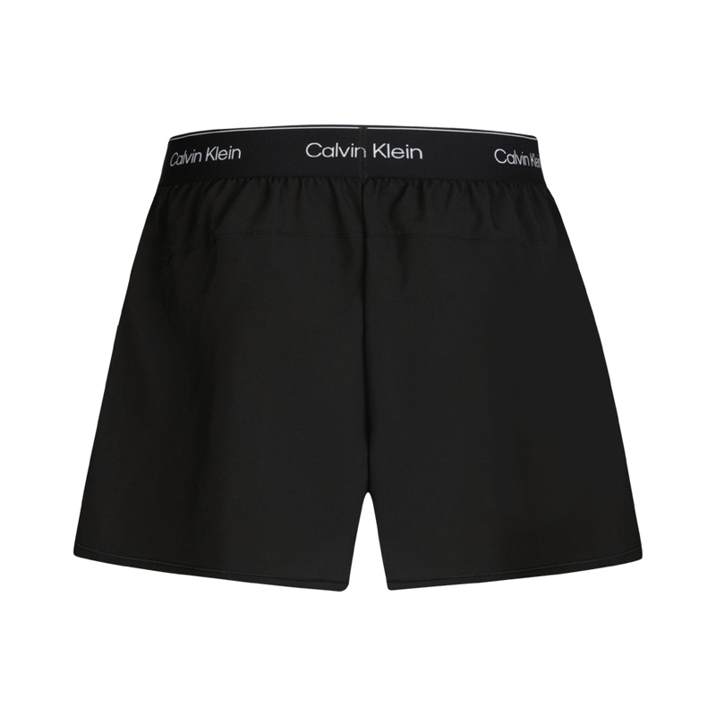 CALVIN KLEIN SS25 Sports Shorts Women’s Space Black