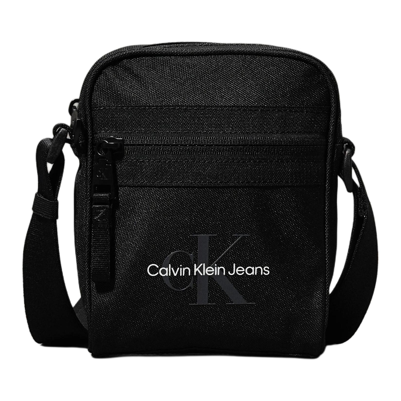 Мужская сумка CALVIN KLEIN Logo Reporter (черная)
