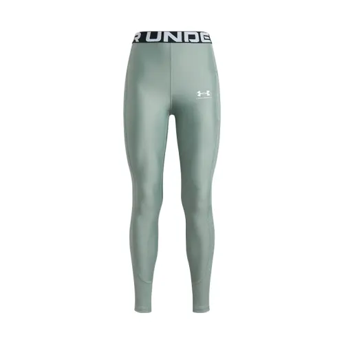 Under Armour HeatGear Yoga Pants Women's Lime Green