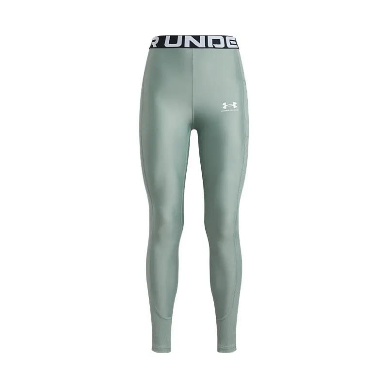 Under Armour HeatGear Yoga Pants Women's Lime Green