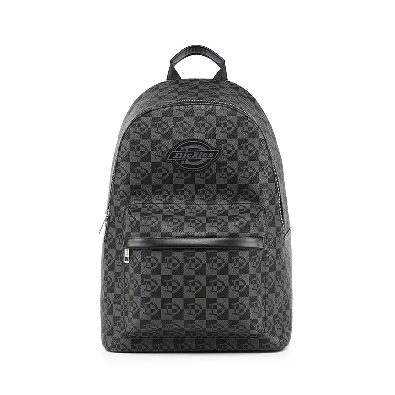 Dickies Polyvinyl Chloride Bonded With Polyurethane Artificial Leather Backpack Regular Unisex Black