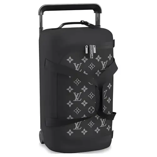LOUIS VUITTON Horizon Duffle Soft Jacquard 55 Black