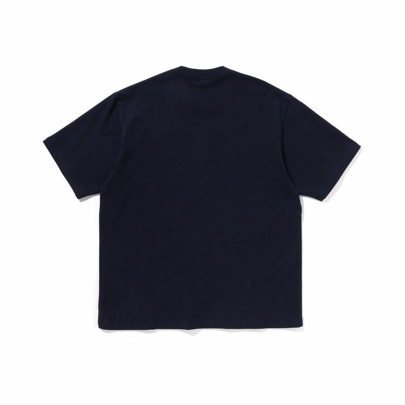 Мужская футболка A BATHING APE A BATHING APE SS25 T (черный) — фото 6